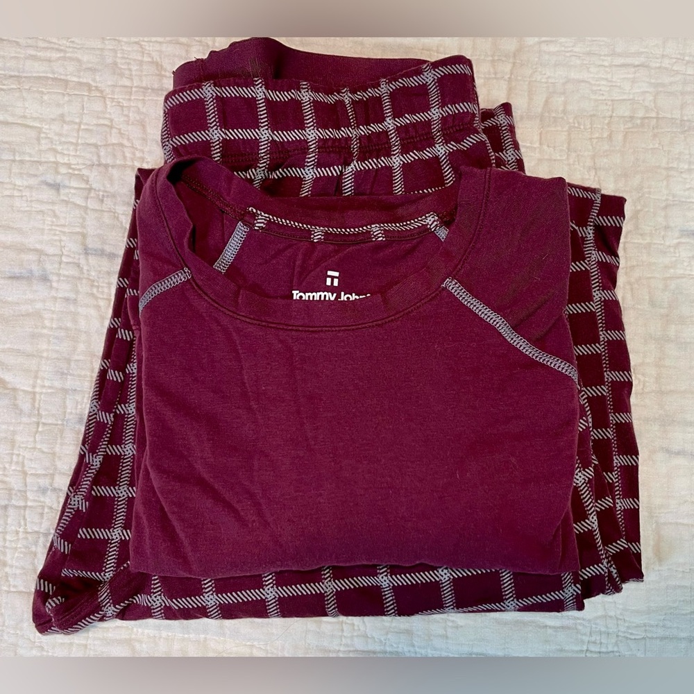 EUC TOMMY JOHN MENS PJ SET
SIZE SMALL
